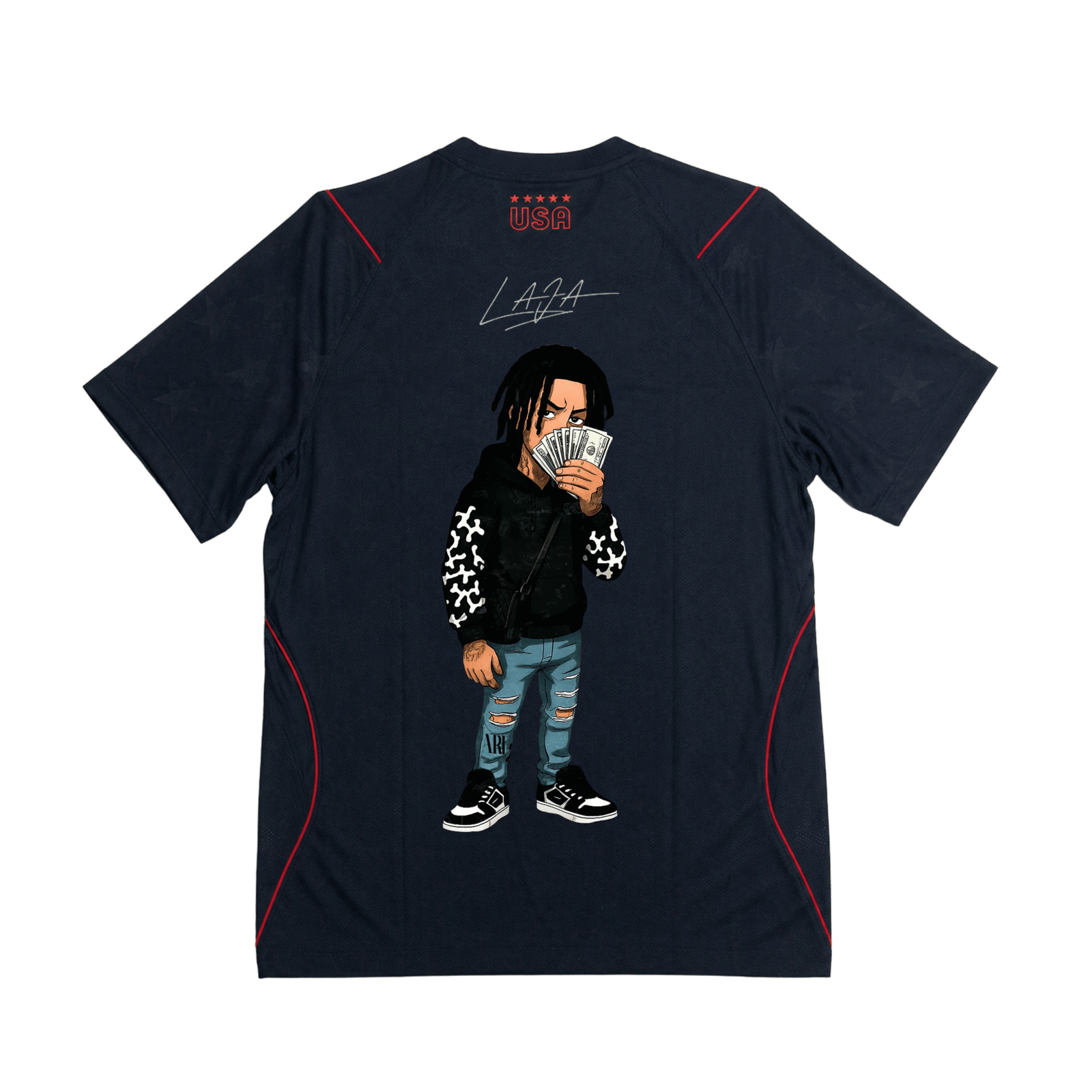 Selección de USA x Laja camiseta