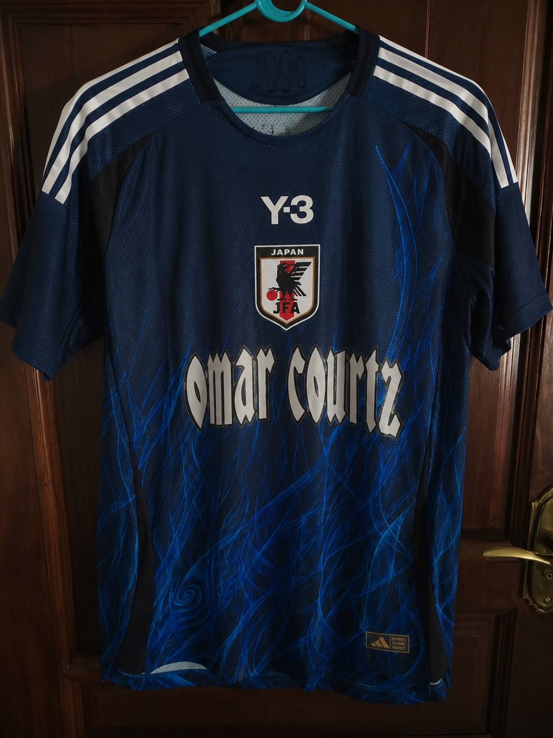 Foto de Raúl Díaz con su camiseta