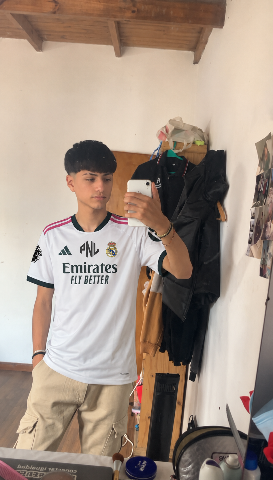 Foto de Lucía Domínguez con su camiseta
