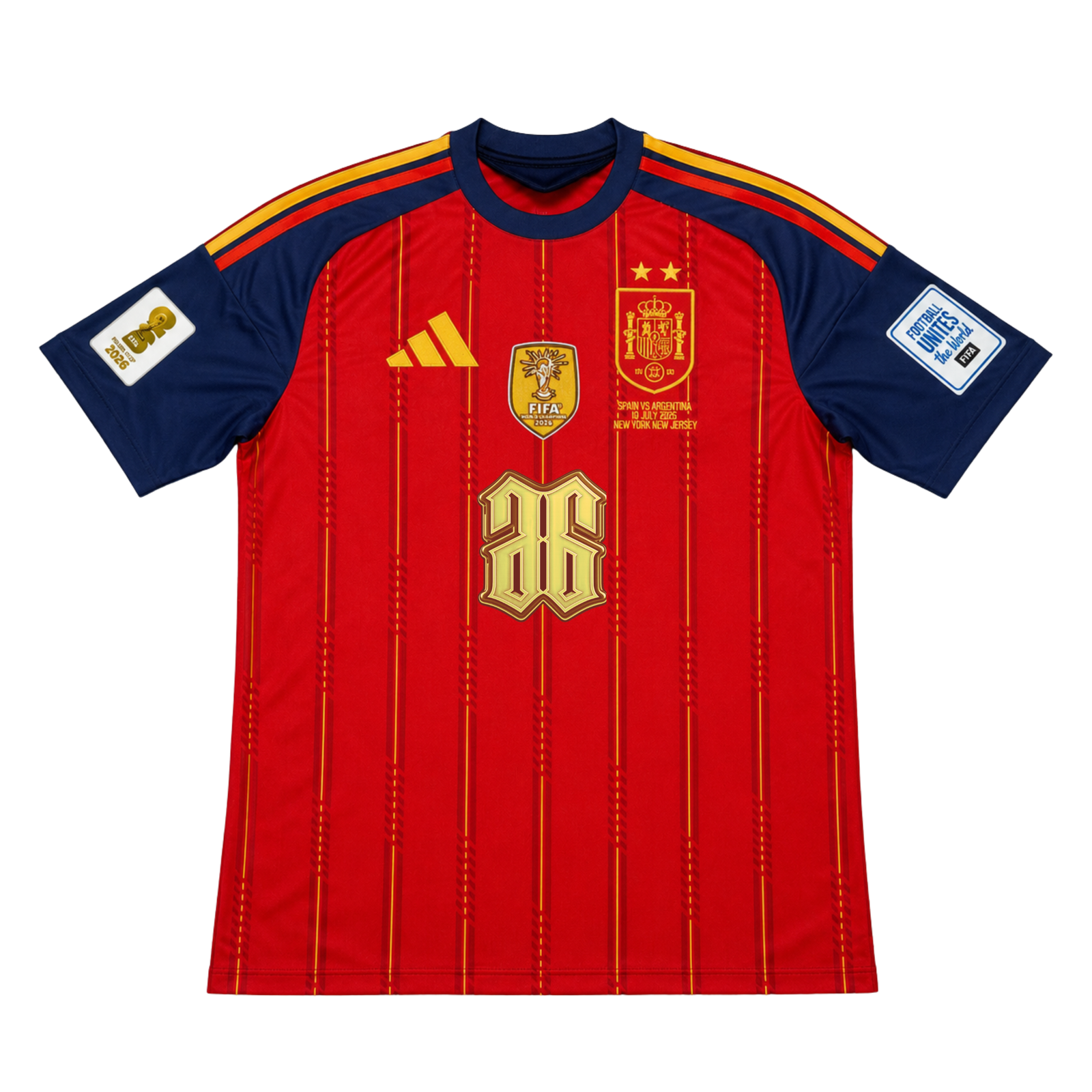Selección de España x Hades 66 camiseta